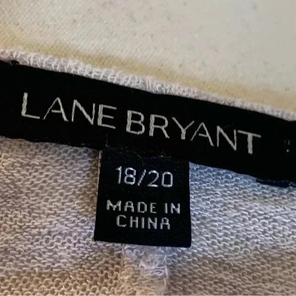 Lane Bryant Plus Size 18 20 Tunic Top Hot Pink Ombré Burnout Lightweight - Picture 6 of 8